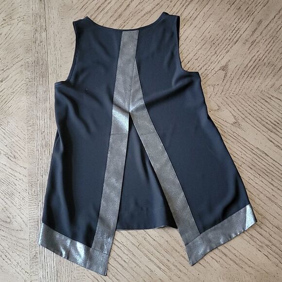 Express black evening blouse back opening XS 🖤🤍 - Picture 4 of 6